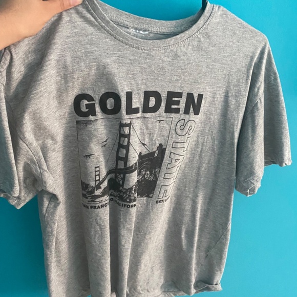 Gray “Golden State” Oversized T-shirt - Picture 2 of 2